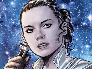 Rey and Rose Chase a Saboteur in  Journey to Star Wars: The Rise of Skywalker — Allegiance #4 – Exclusive
