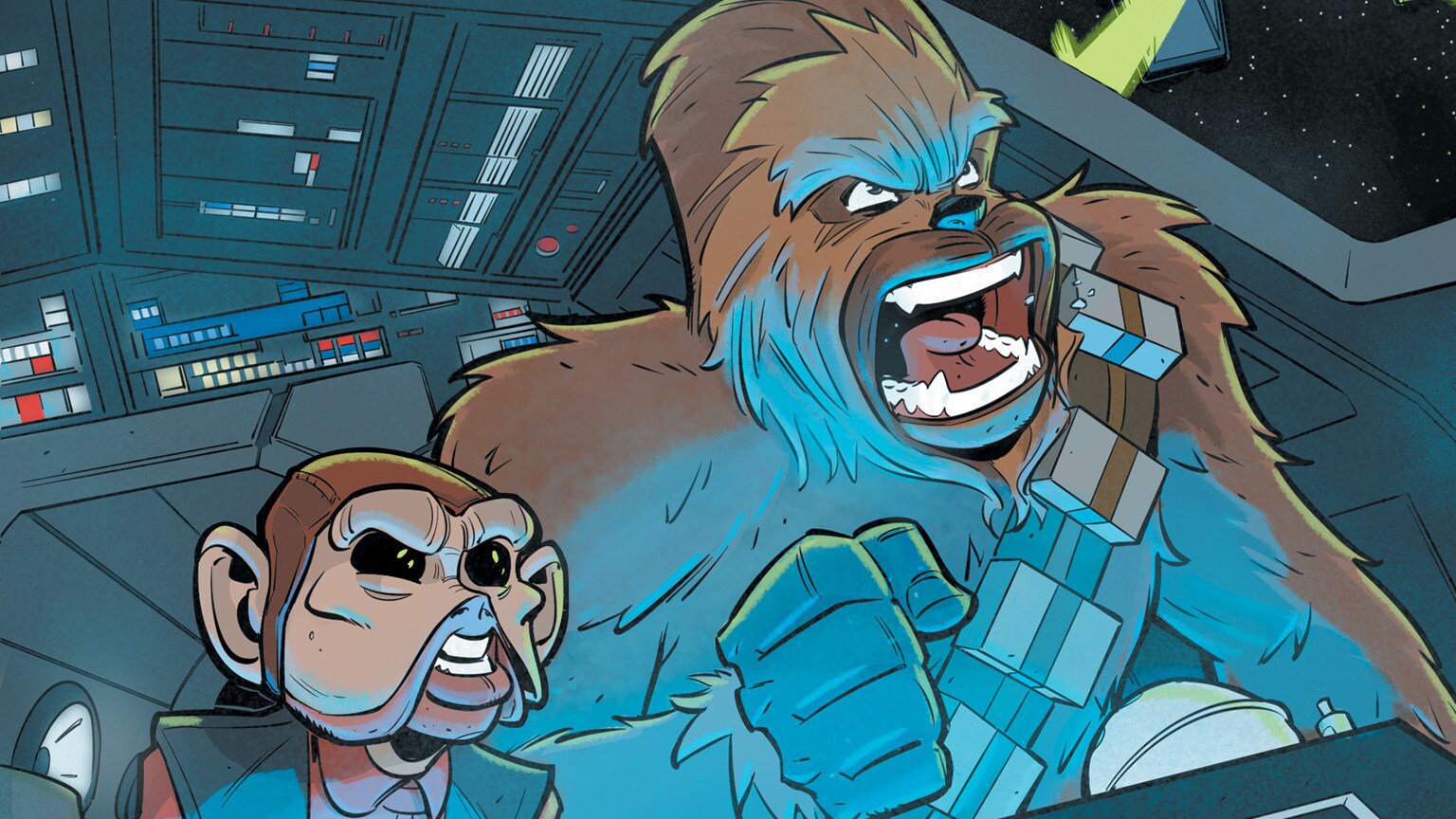 Star Wars Adventures #27 Gives the Mighty Chewbacca a Wookiee Welcome - Exclusive