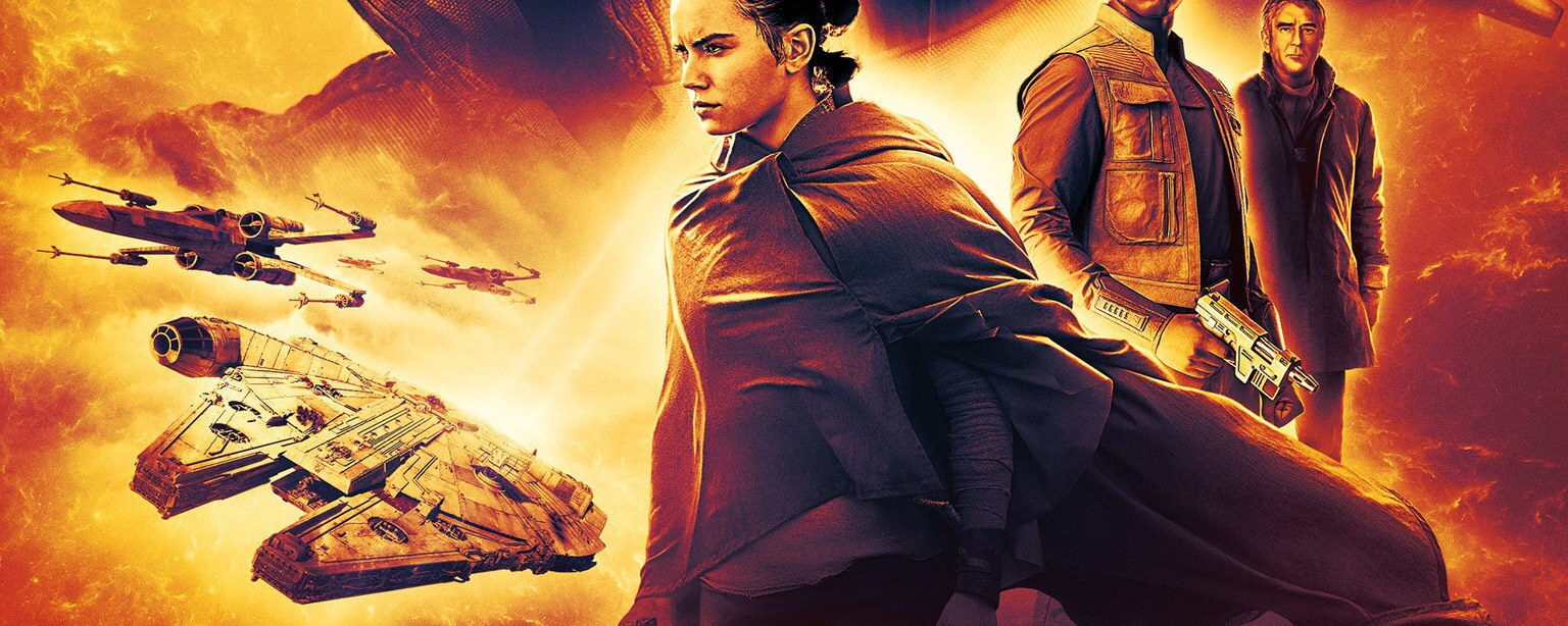 Rey, Finn, and Wedge Antilles on the cover of Resistance Reborn.