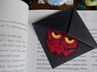 This DIY Darth Maul Bookmark is a Sensational Sith Craft
