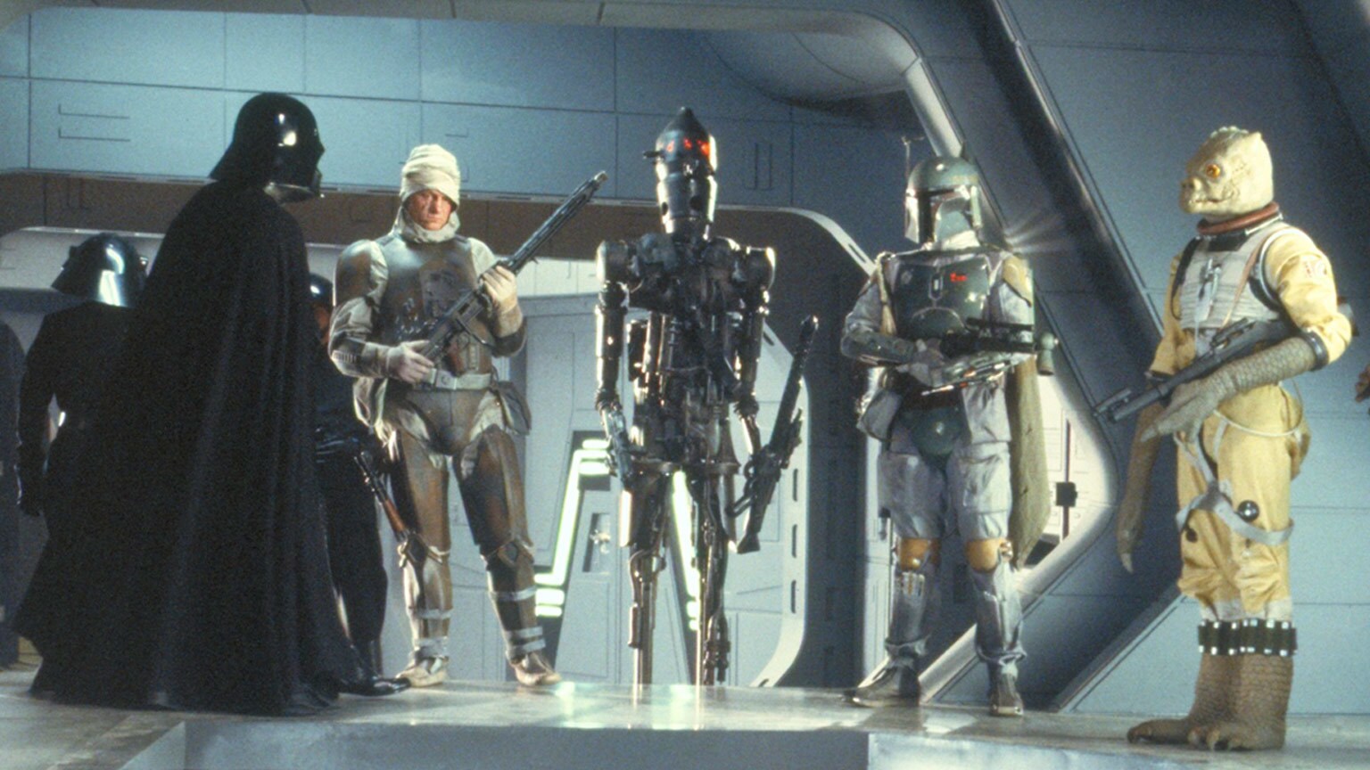 Bounty hunters in The Empire Strikes Back