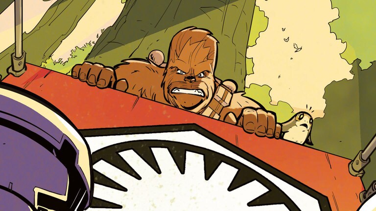 Porgs and Wookiees Galore in IDW's Star Wars Adventures #29
