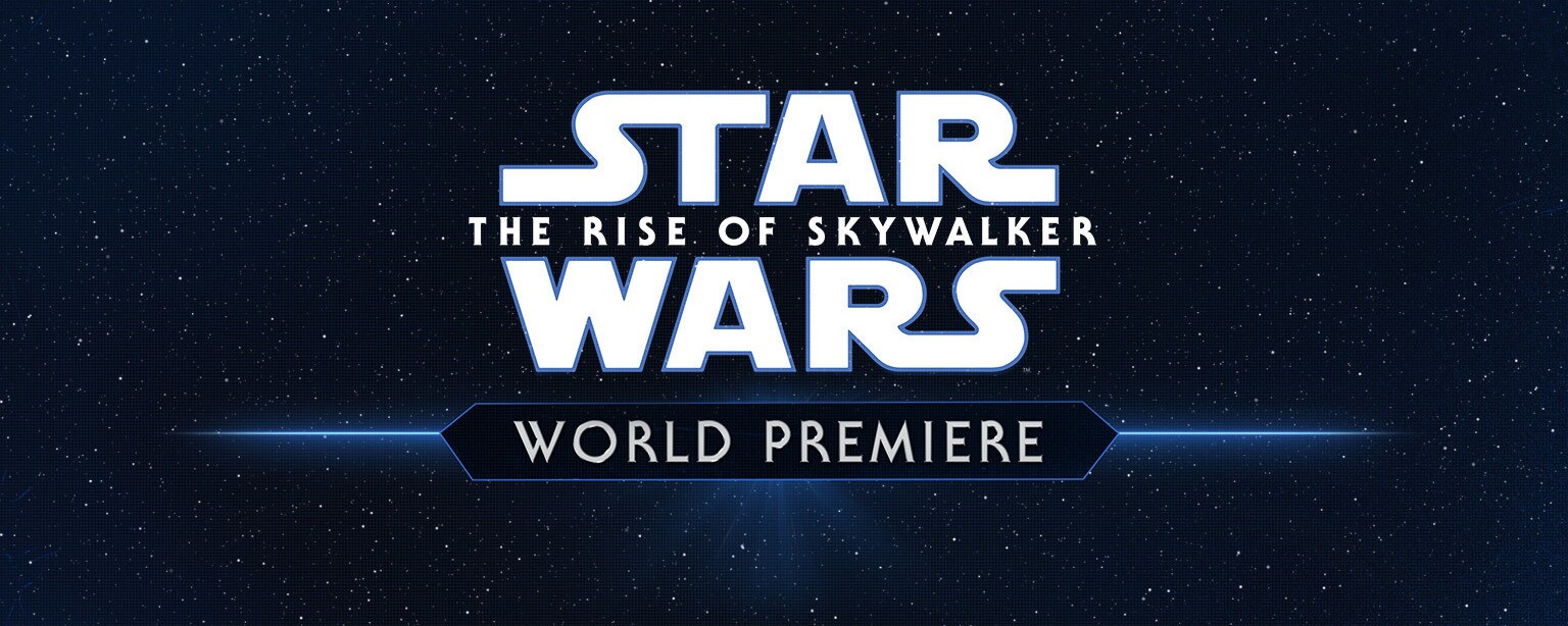 Star Wars: The Rise of Skywalker world premiere.