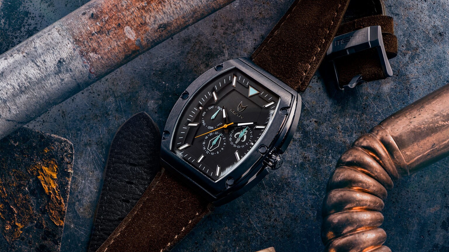 You Won’t Want to Remove this Mandalorian-inspired Meister Watch