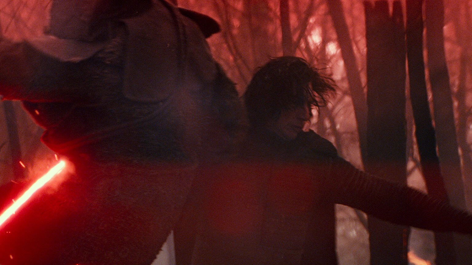 Kylo Ren Rampages On Mustafar In The Star Wars The Rise Of Skywalker