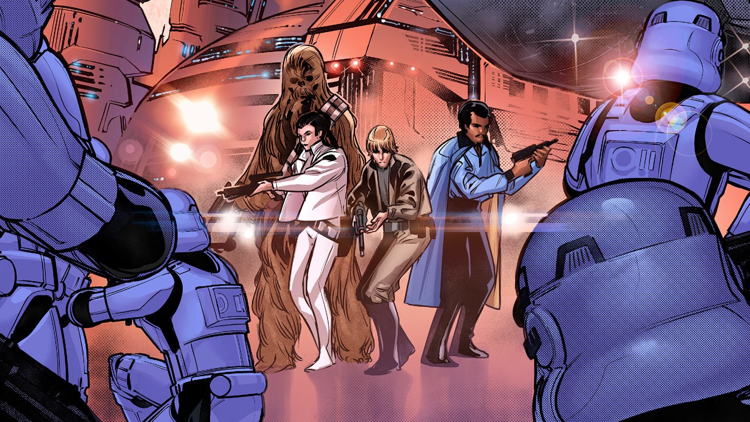 Luke, Leia, and Lando Return to Cloud City in Star Wars #3 - Exclusive