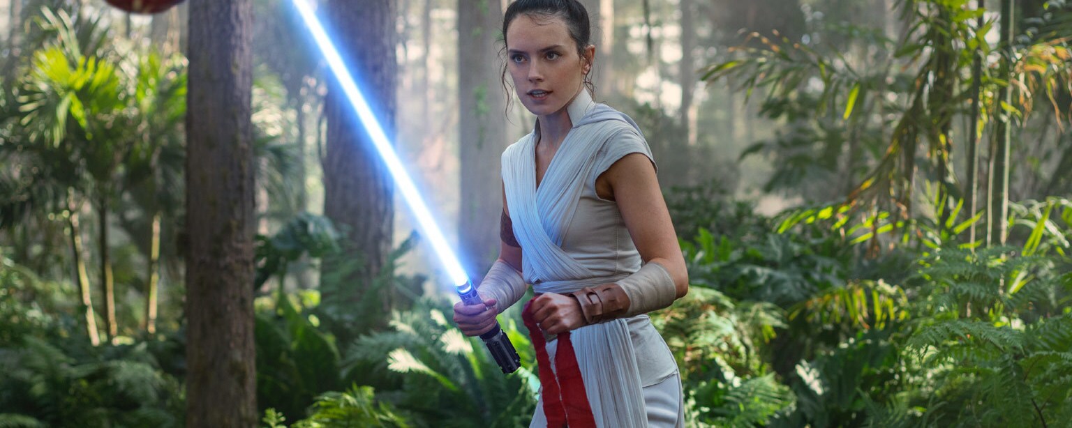 The Rise of Skywalker: Rey training