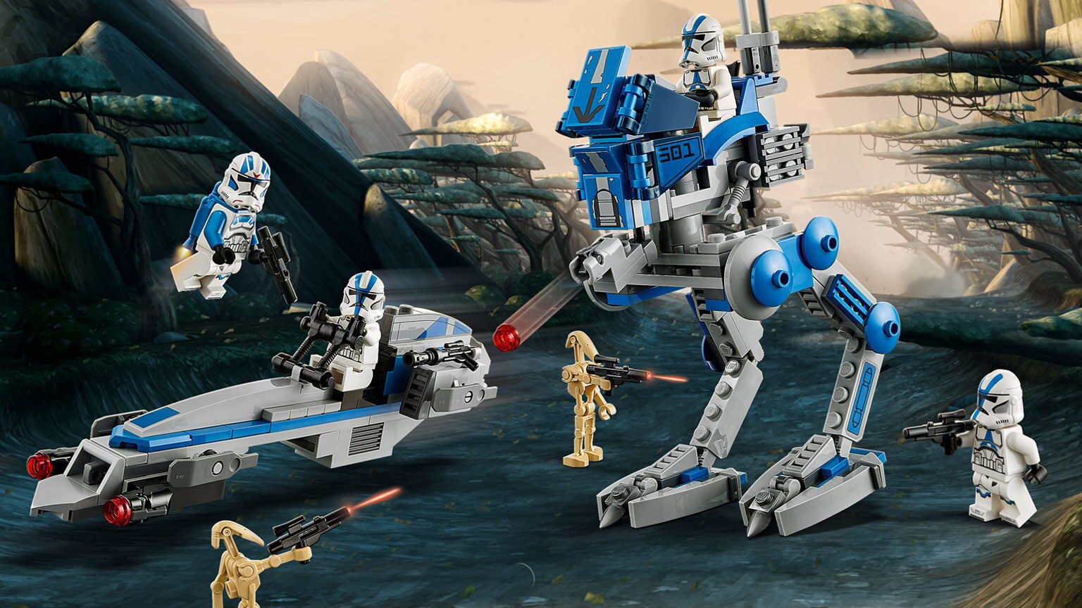 For the Republic! LEGO Unveils Surprise 501st Legion Clone Troopers Set