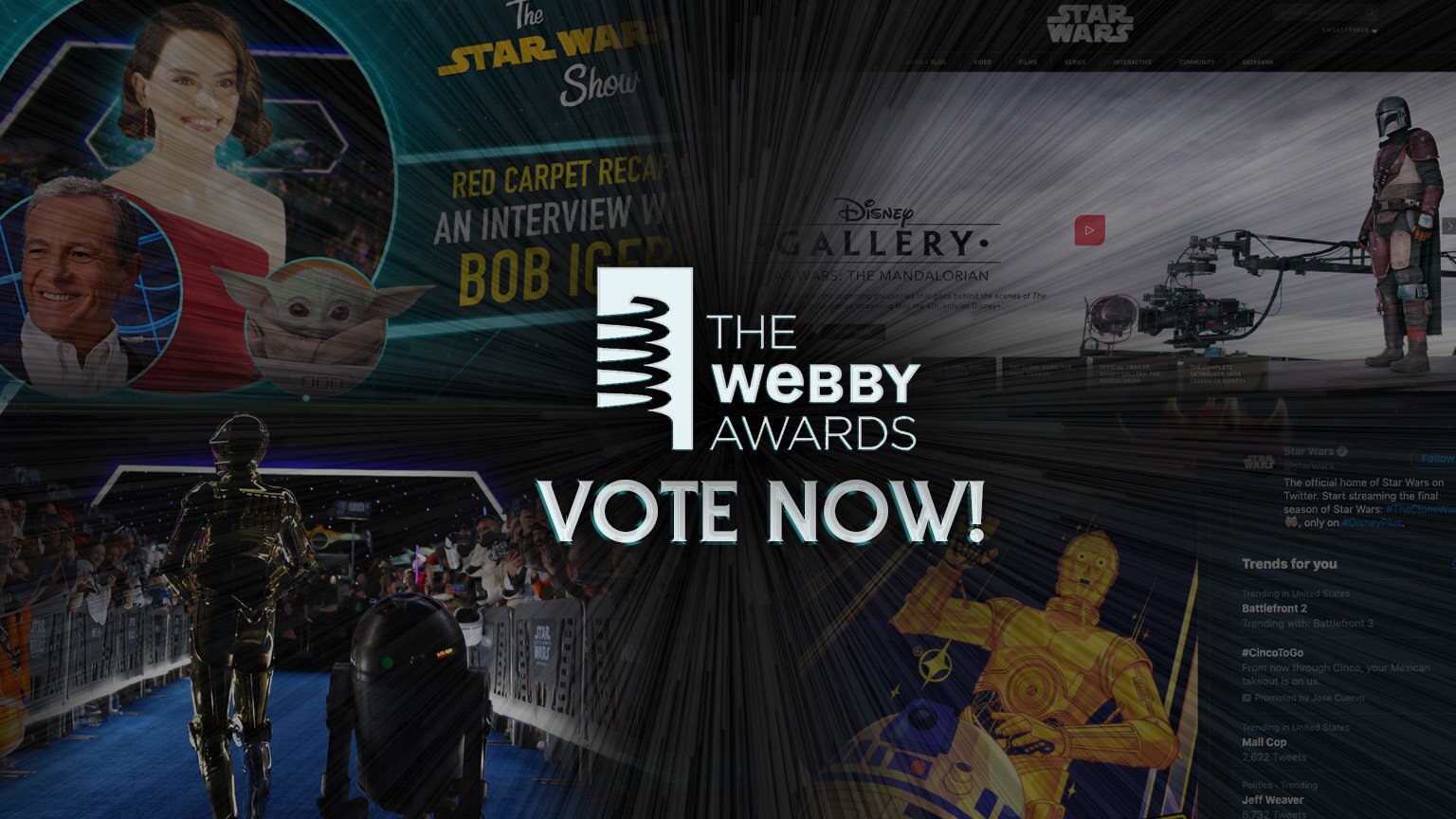 Vote for Star Wars in the 2020 Webby Awards!
