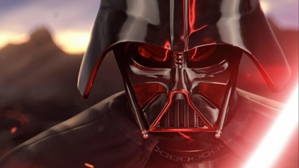 Darth Vader in Vader Immortal official art