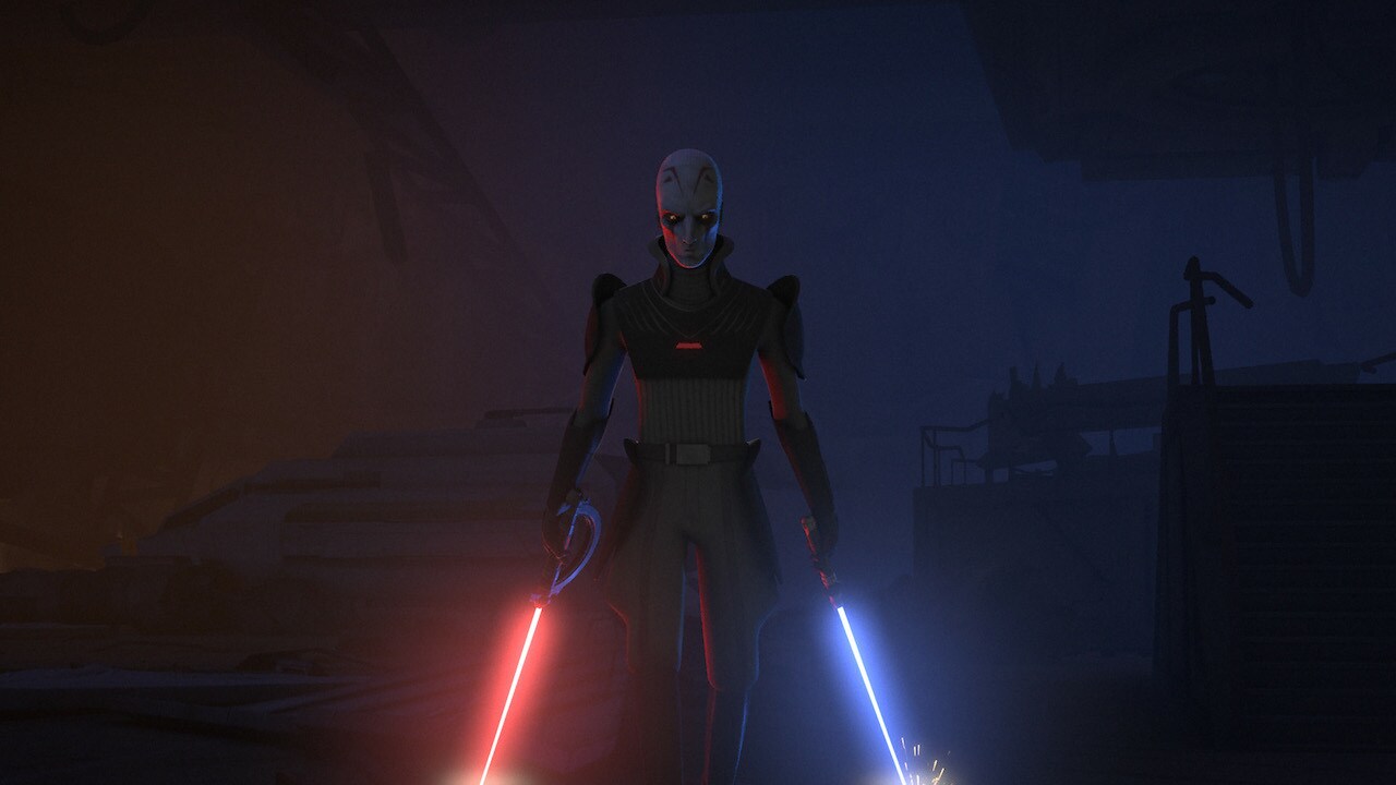 The Grand Inquisitor followed the tracking device to Fort Anaxes, where he and his stormtroopers ...