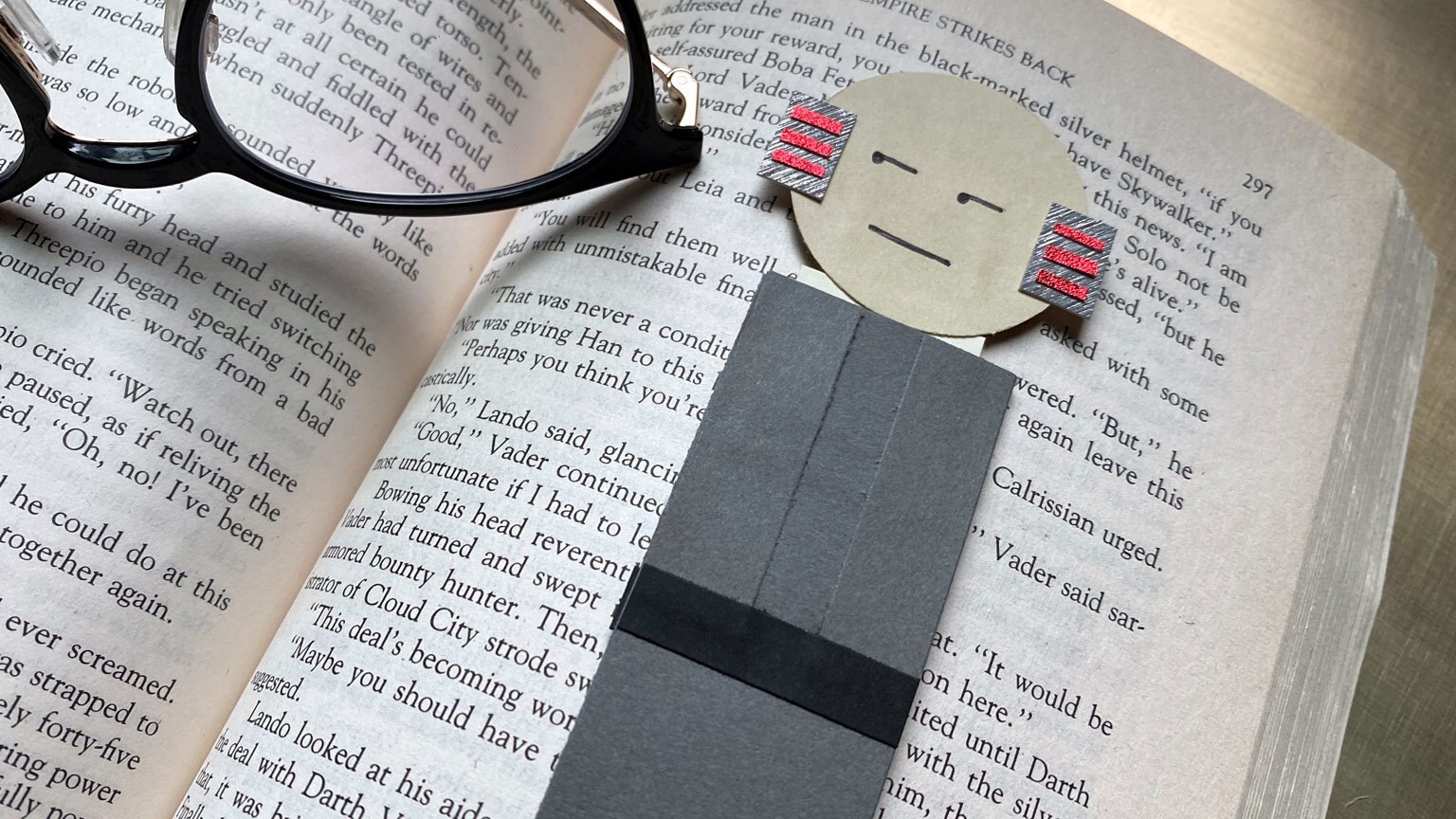 Empire at 40 | Save Your Spot With This DIY Lobot Bookmark