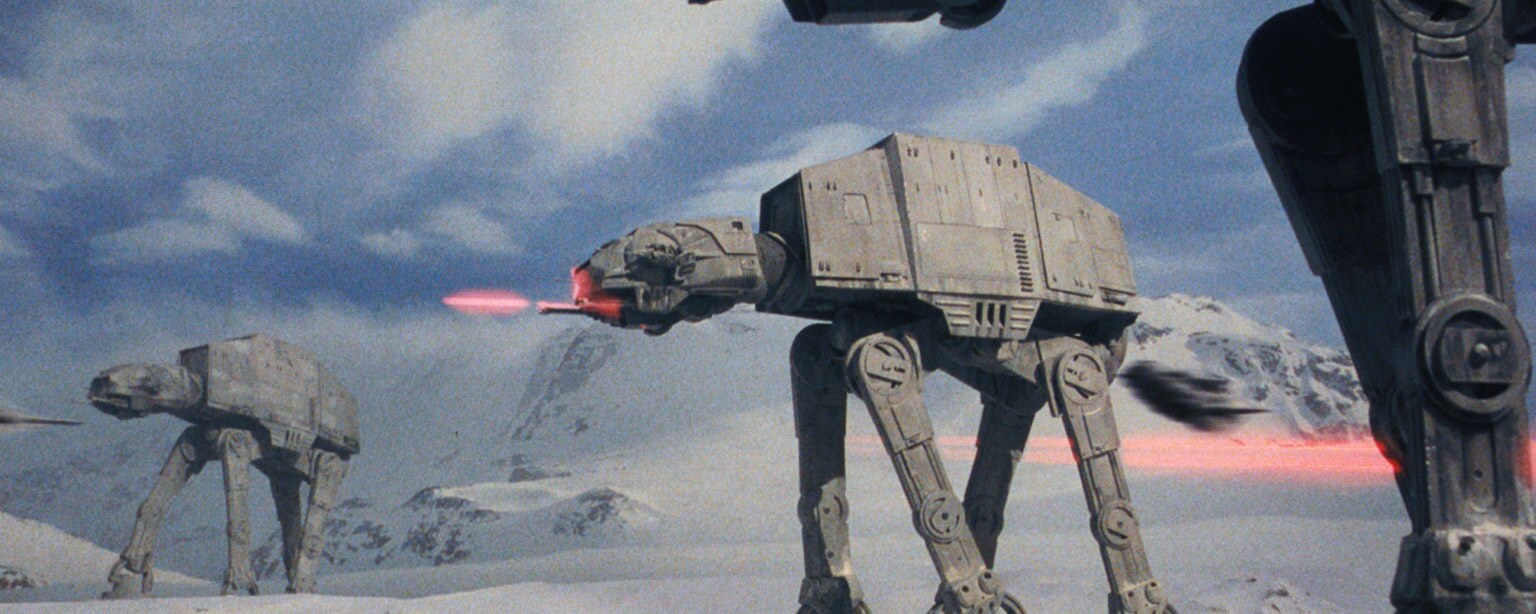 AT-ATs in the Battle of Hoth