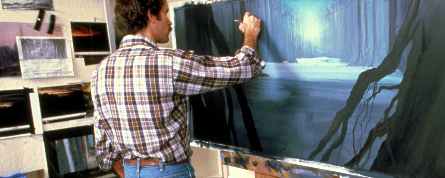 The Empire Strikes Back matte painting