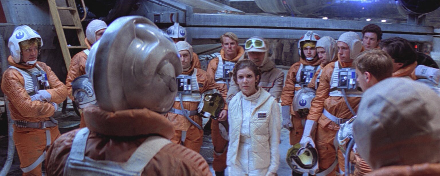 Rebel pilots at the Battle of Hoth