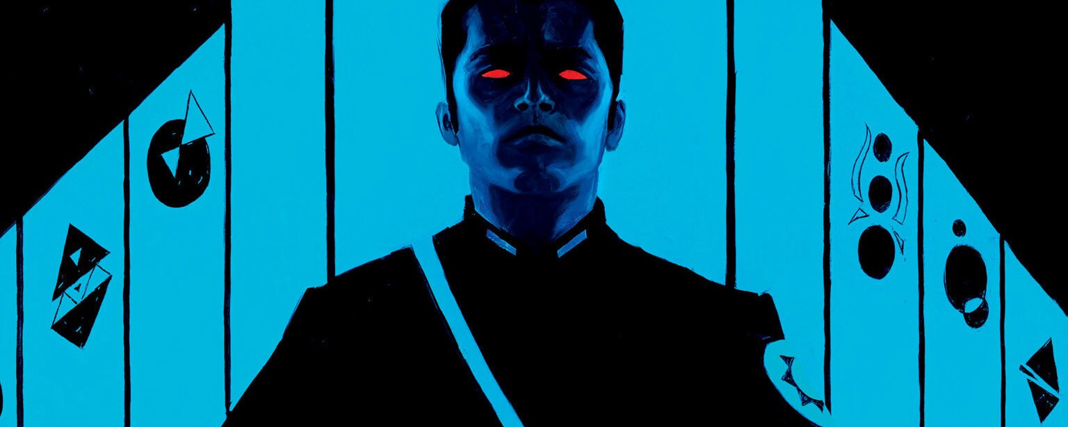 Thrawn from Thrawn Ascendancy: Chaos Rising Barnes & Noble edition art