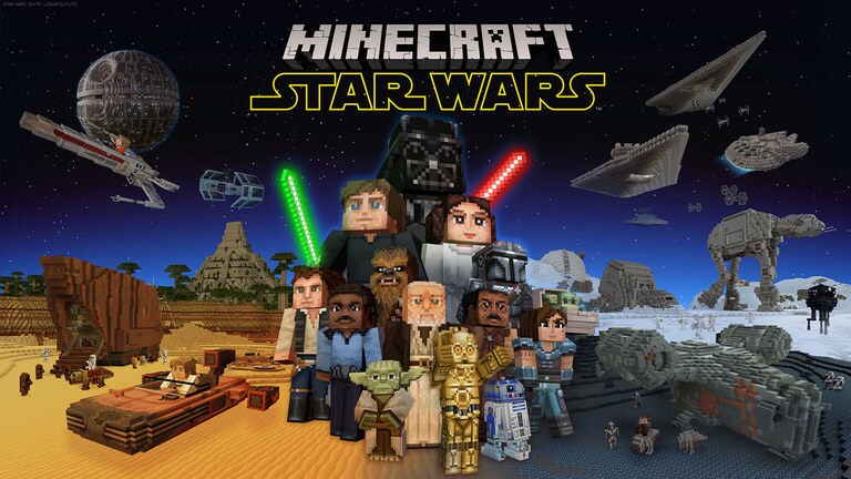 The Minecraft Star Wars DLC is the Way