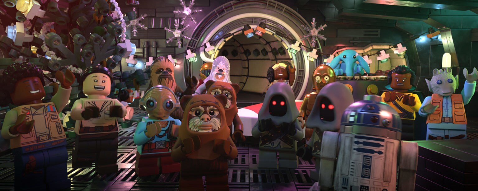Scene for The LEGO Star Wars holiday Special