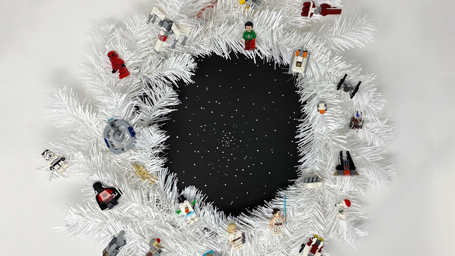 Build Happy Holiday Memories with a DIY LEGO Star Wars Holiday Special Wreath
