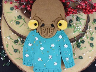 Fix Yourself Some Mon Calamari Holiday Sweater Cookies