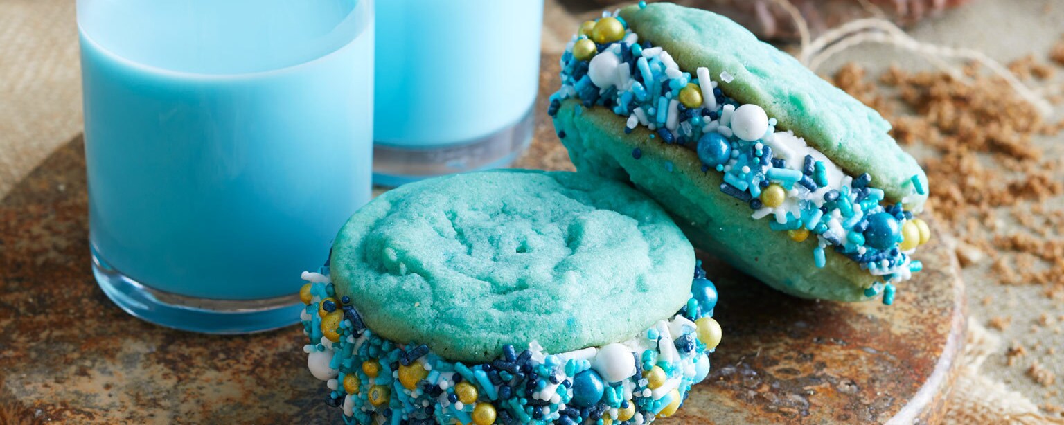 Bantha Blue Butter Sandwich Cookies