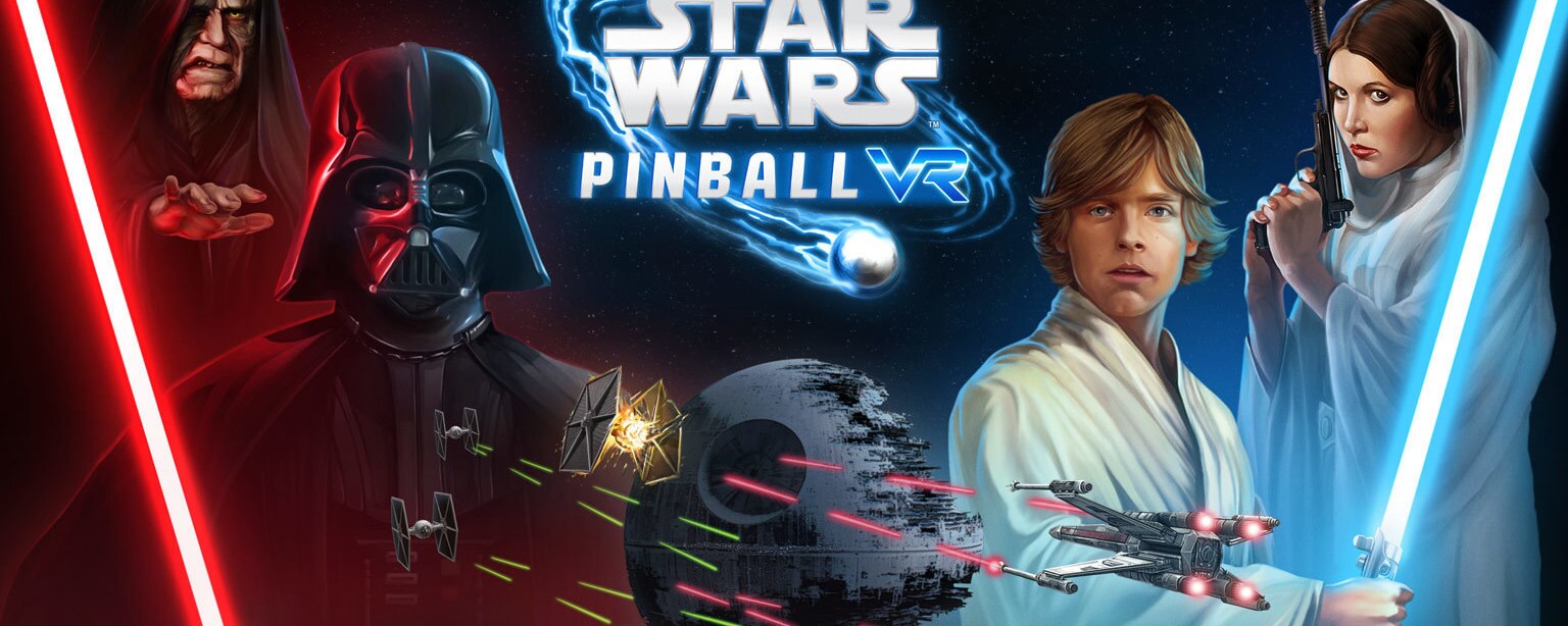 Star Wars Pinball VR key art