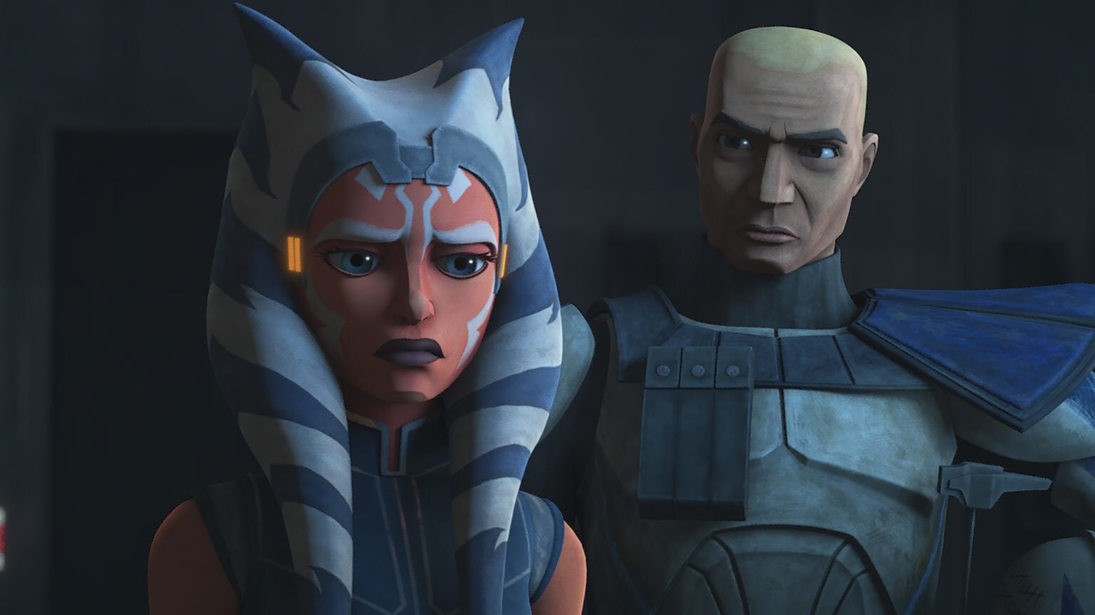 Rex and Ahsoka in "Shattered"