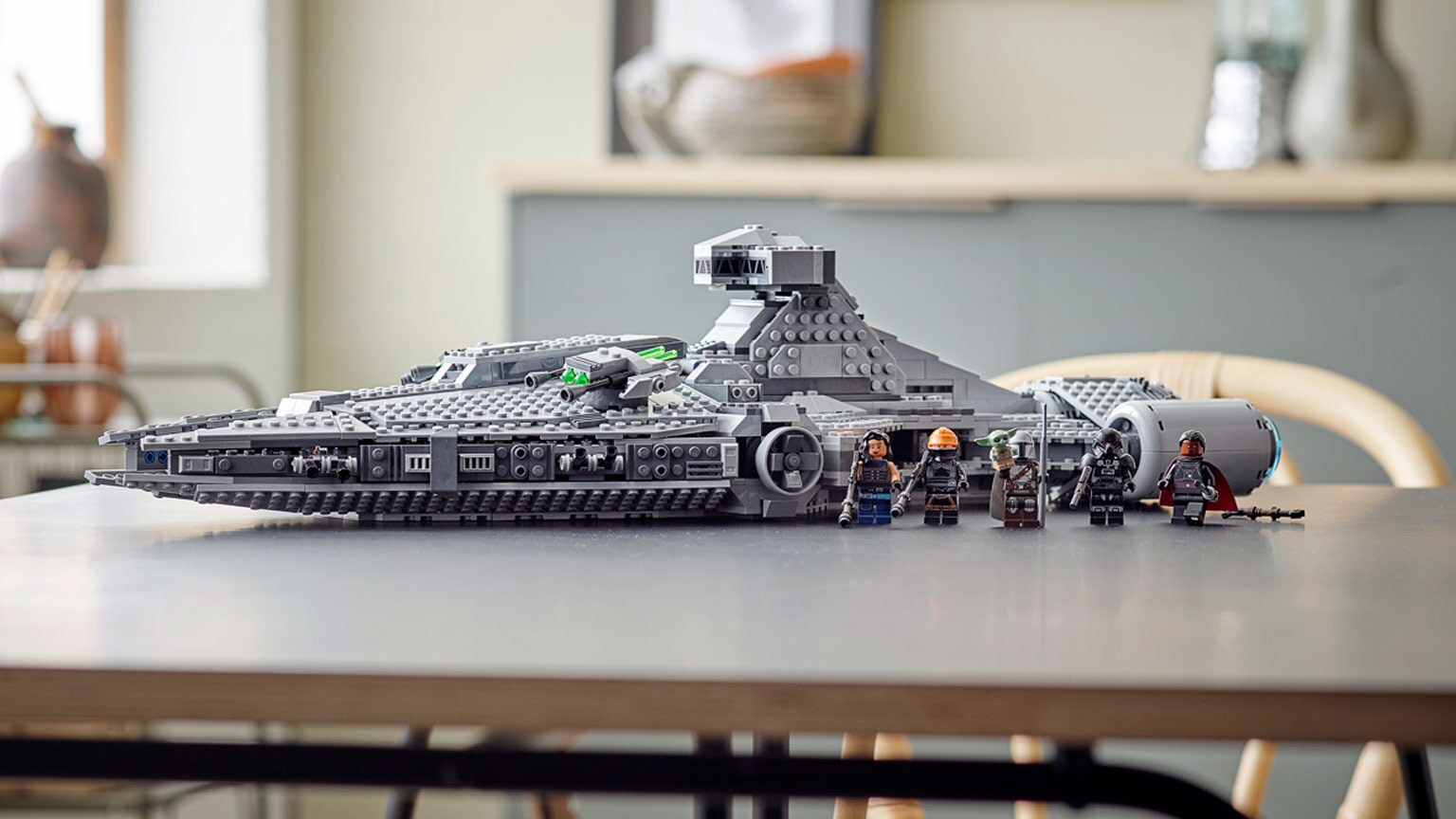 Build Moff Gideon's Ship from The Mandalorian with the New LEGO Star Wars Imperial Light Cruiser