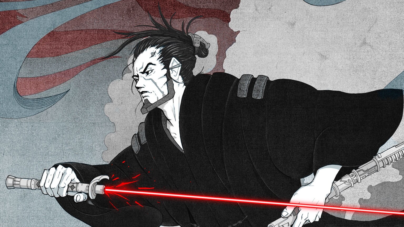 A Mysterious Former Sith Wanders the Galaxy in Ronin, the Upcoming Star Wars: Visions Novel - Exclusive Reveal