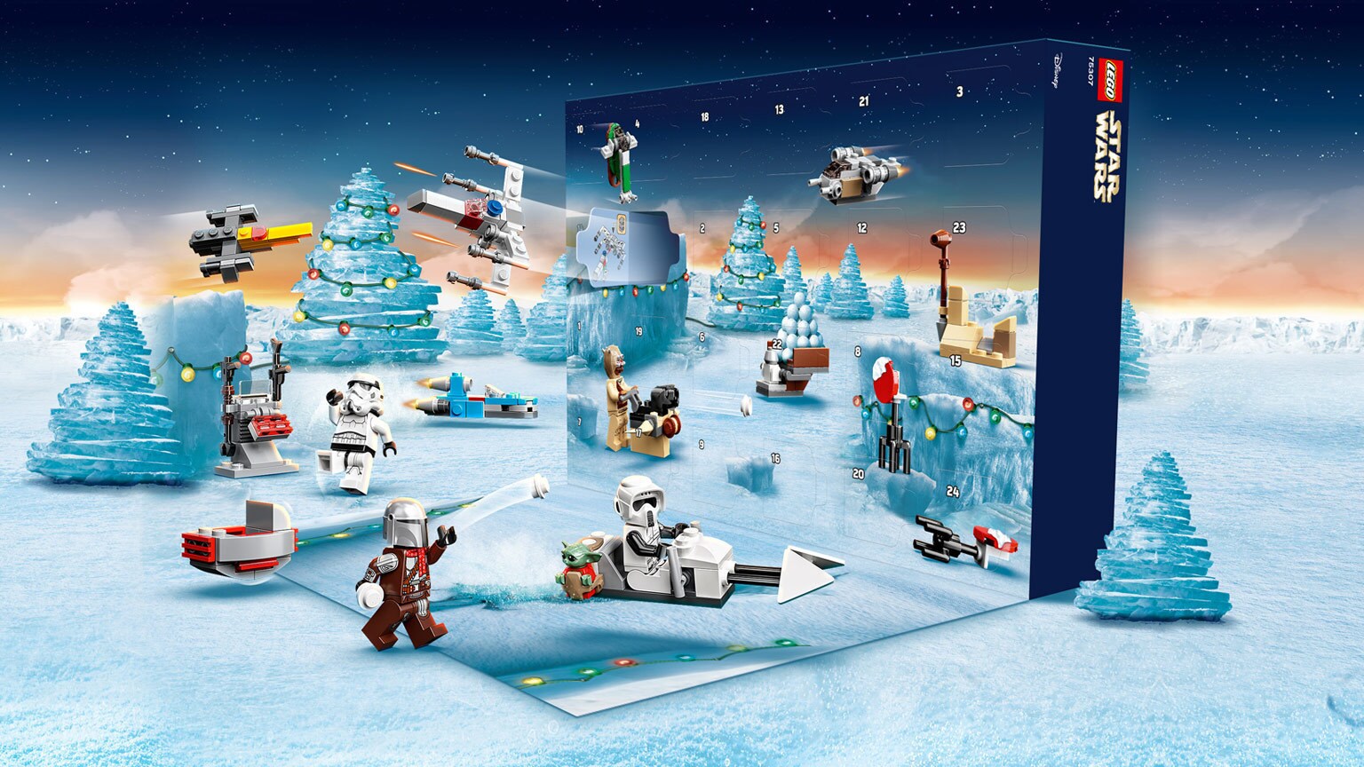 Mando Brings the Holiday Cheer with This Year’s LEGO Star Wars Advent Calendar - Exclusive Reveal