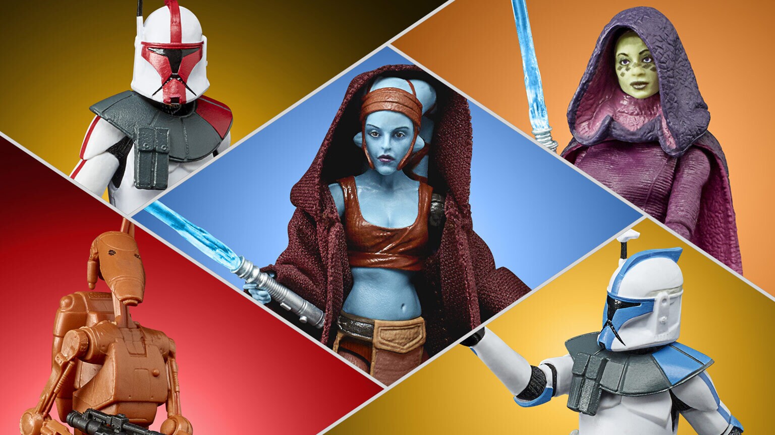 New Black Series and Vintage Collection Figures to Celebrate the Clone Wars 2D Micro-Series