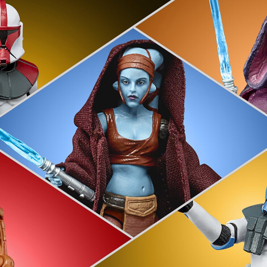 New Black Series and Vintage Collection Figures to Celebrate the Clone Wars  2D Micro-Series