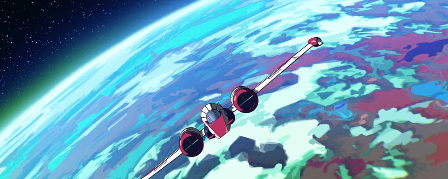 F’s ship in “The Village Bride”
