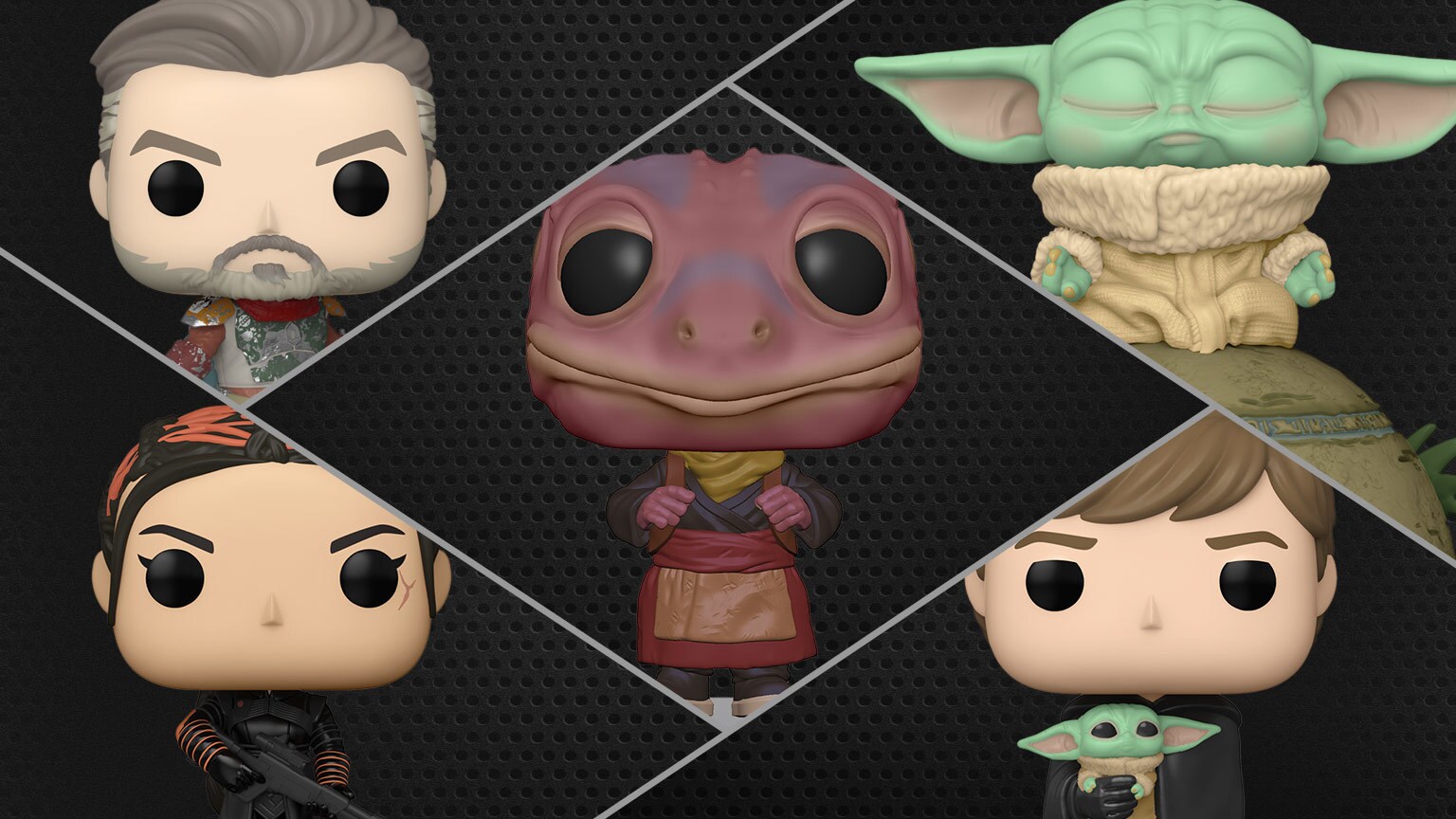Boba Fett, Fennec Shand, and Frog Lady from The Mandalorian Get the Funko Pop! Treatment – Exclusive Reveal