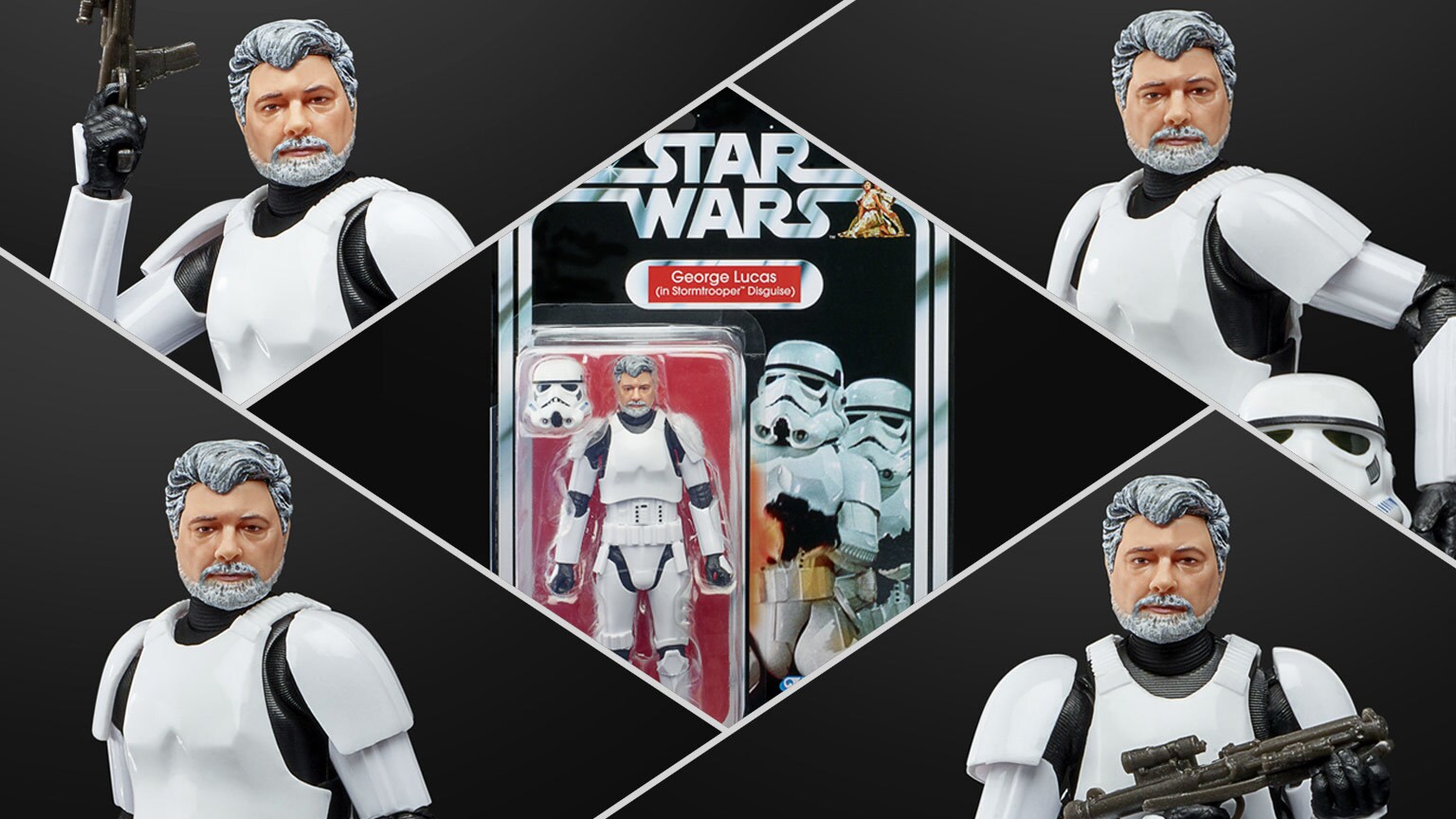 George Lucas -- Yes, George Lucas! -- Joins Hasbro's Black Series
