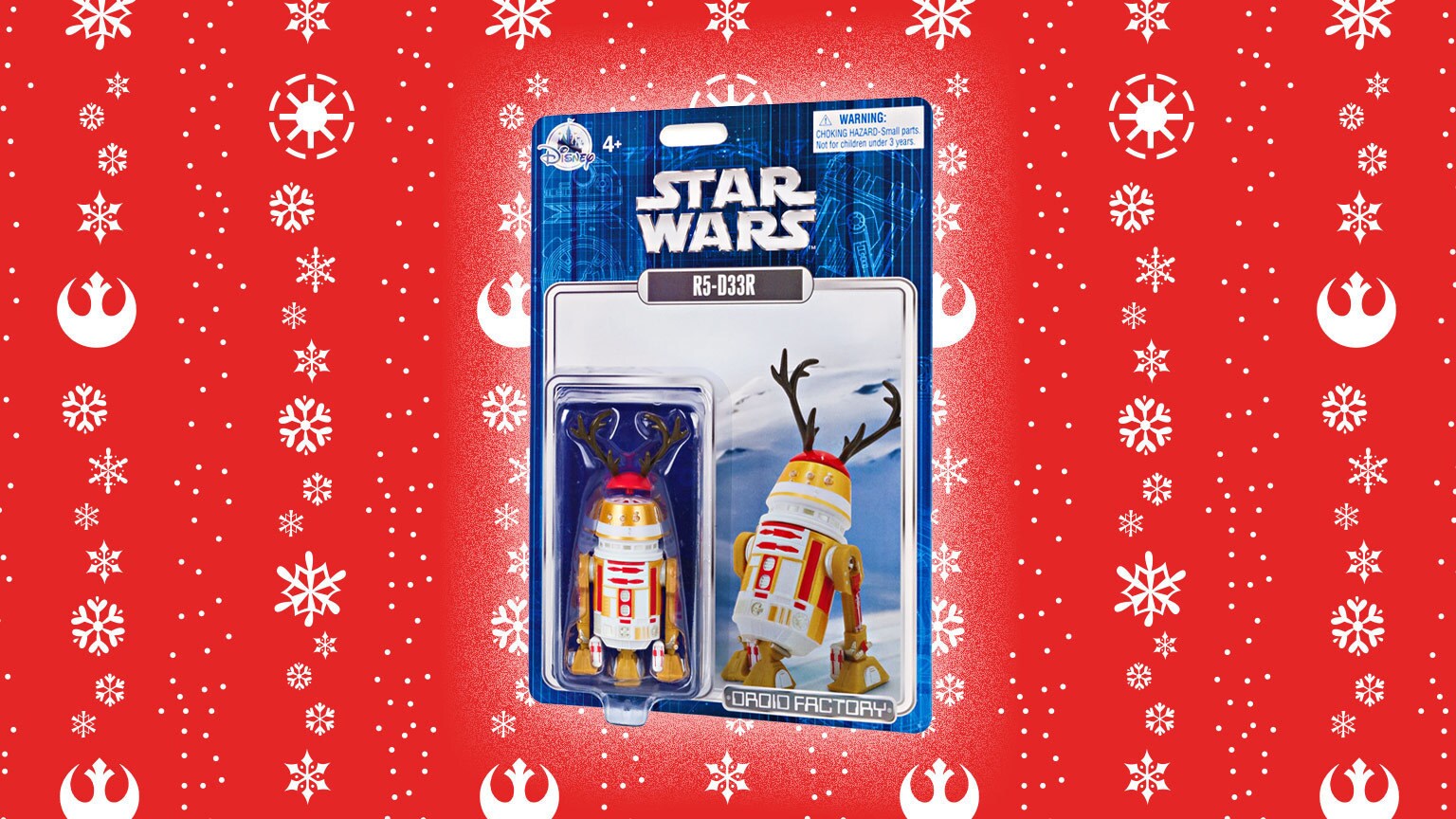 Meet R5-D33R, the Holiday Droid of Hoth