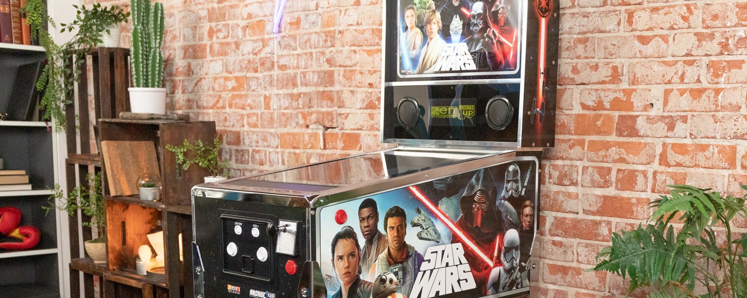 Arcade1UP’s Star Wars Pinball side view