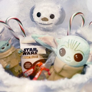 Keep Your Presents Cozy with this DIY Wampa Gift Basket