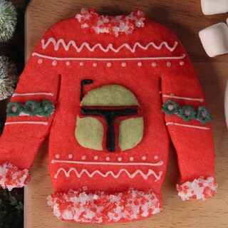 Serve a Bounty of Boba Fett Holiday Sweater Cookies