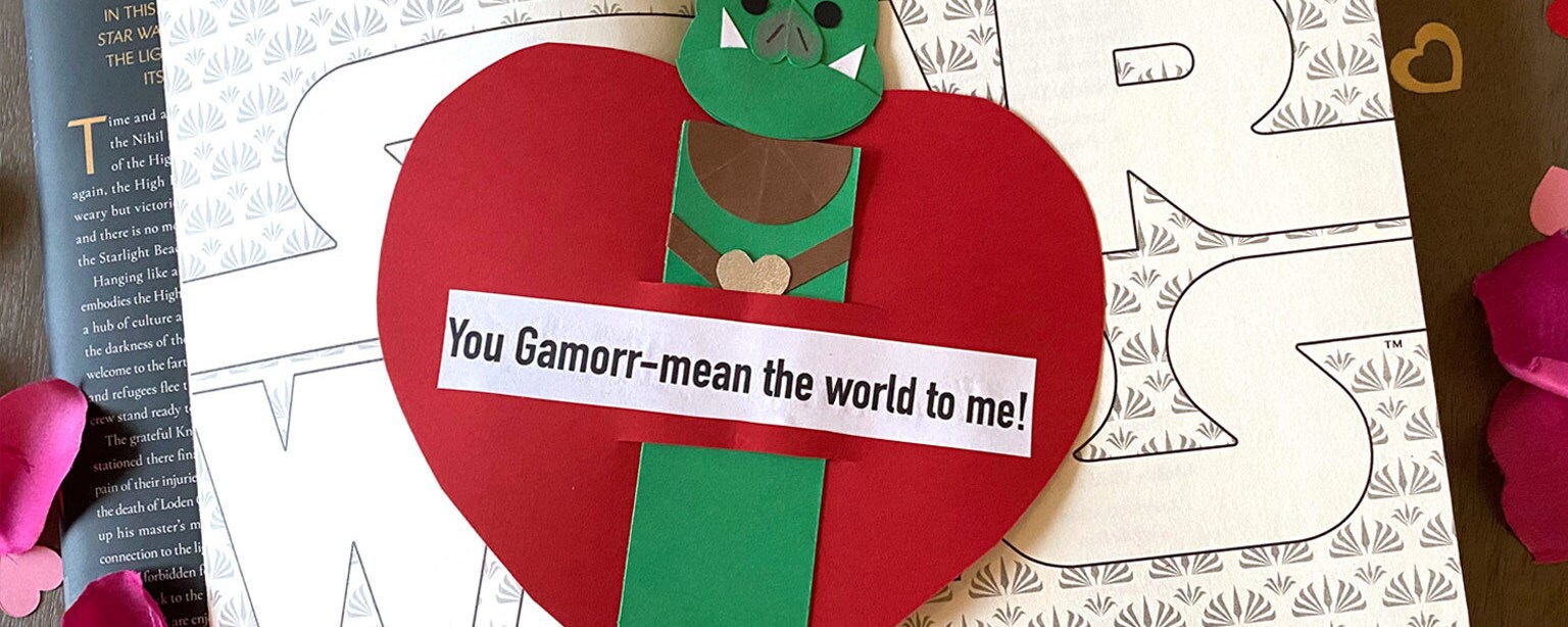 Give This DIY Valentine’s Day Gamorrean Guard Bookmark to Someone Special