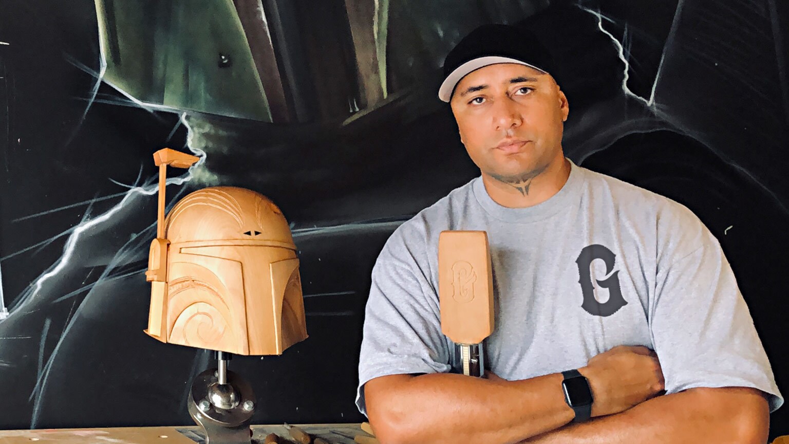 StarWars.com Fan Spotlight: Graham Hoete and His Amazing Carving of Boba Fett’s Helmet