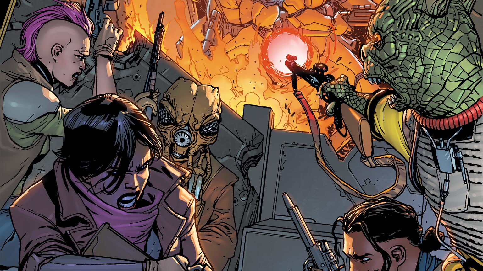 Things Don’t Go as Planned in Marvel’s Star Wars: Bounty Hunters #22 - Exclusive Preview