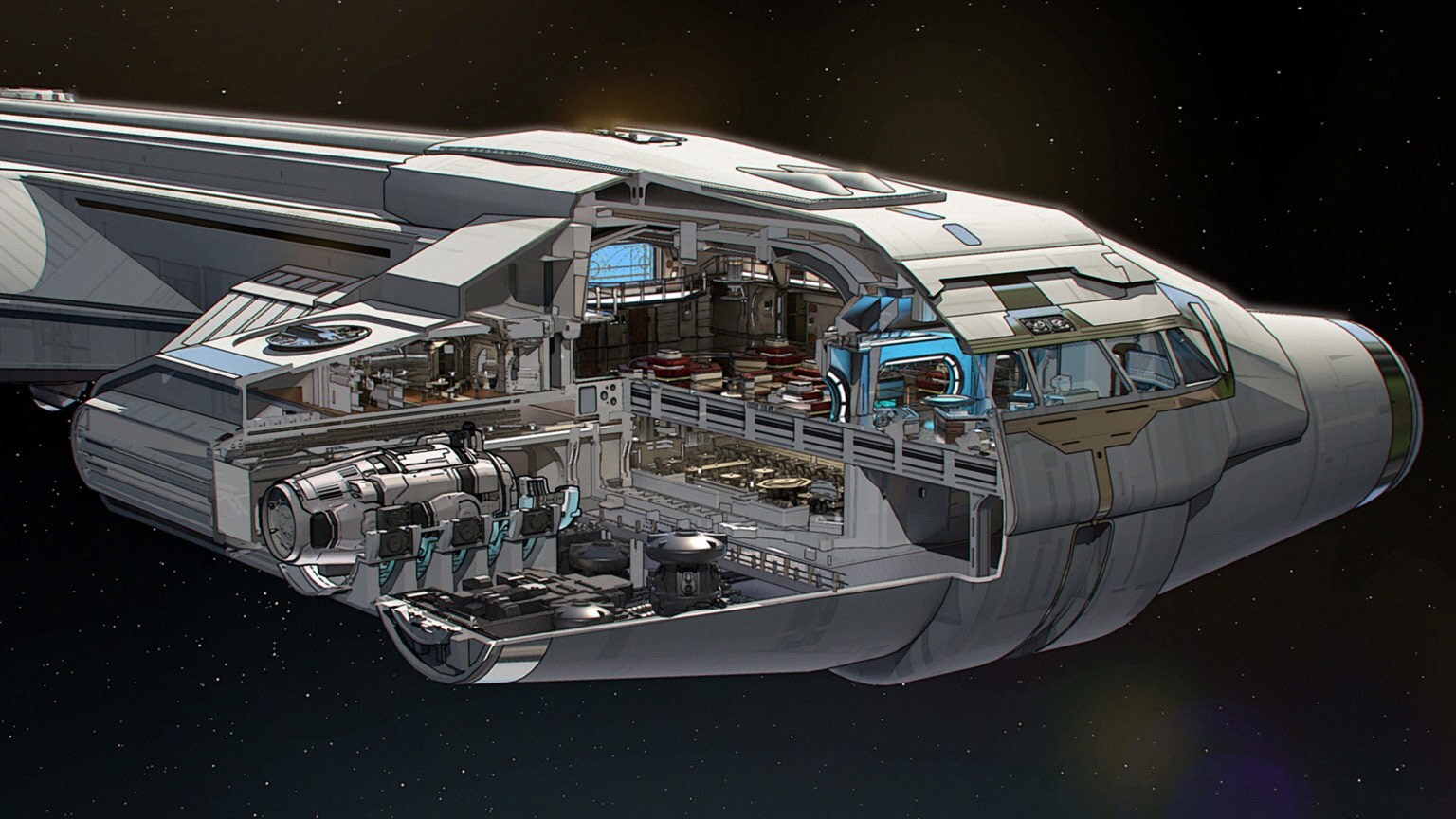 Ships of the Galaxy: The Halcyon Starcruiser