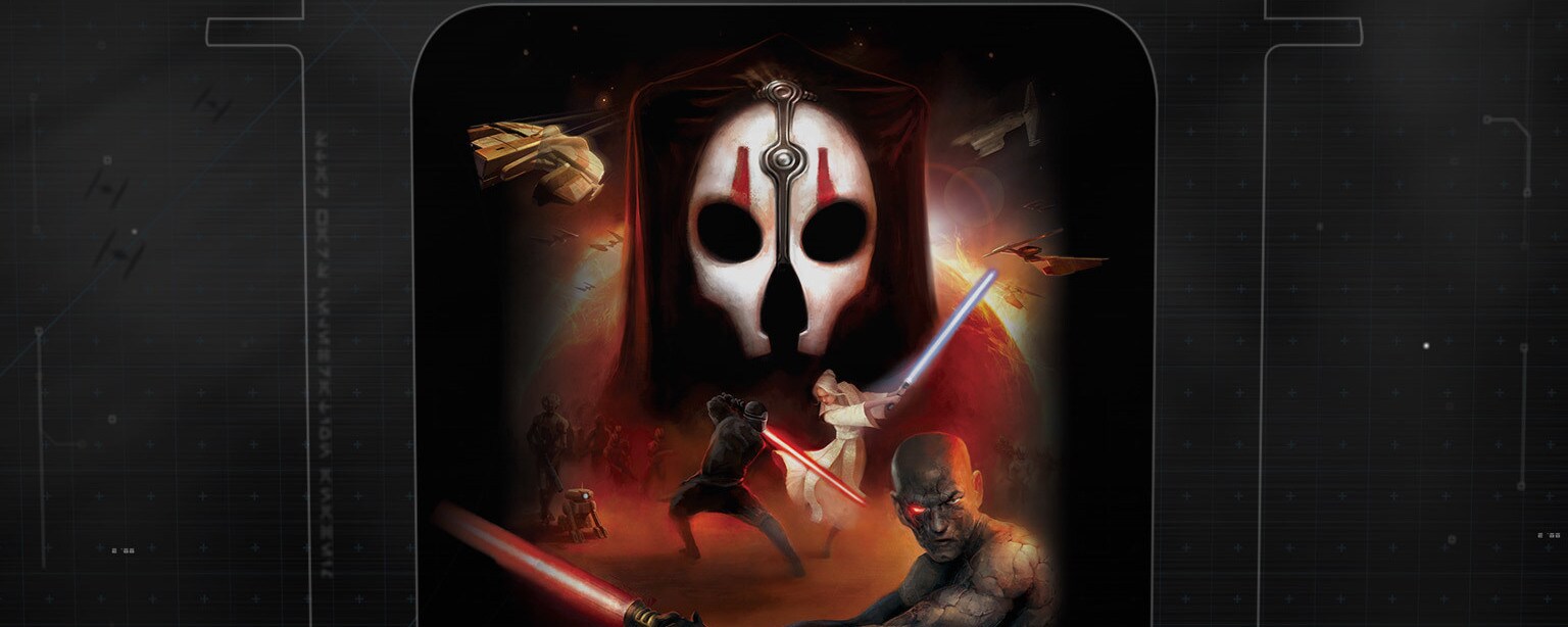 Star Wars: Knights of the Old Republic II: The Sith Lords key art