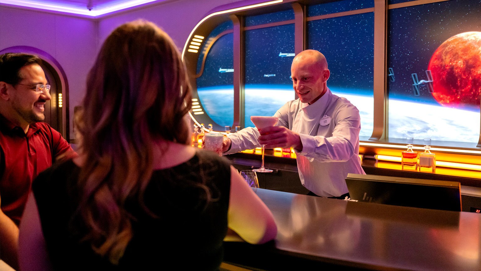 We Checked Out the Drinks, Easter Eggs, and Galactic View at Star Wars: Hyperspace Lounge