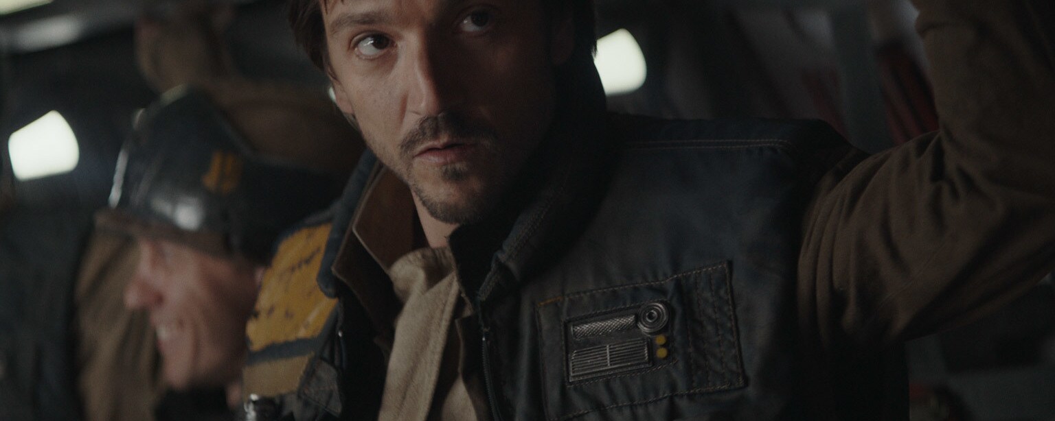 Cassian Andor in Rogue One: A Star Wars Story.