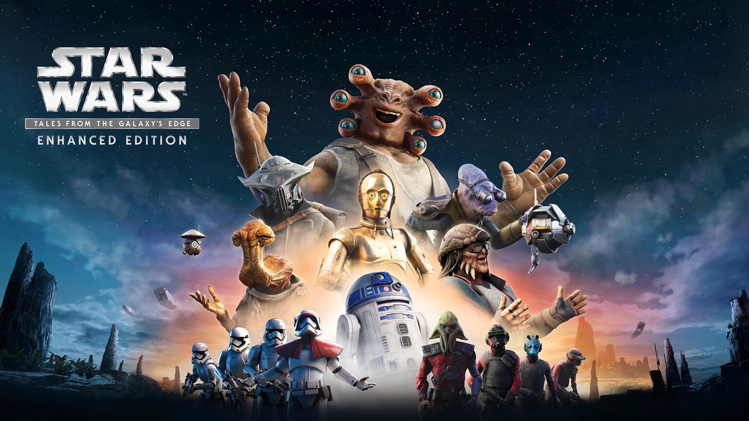 Tales from the Galaxy's Edge key art