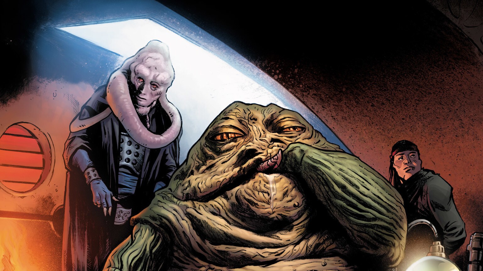 The Illustrious Jabba the Hutt Bids You Welcome to His New Marvel Comic, Jabba’s Palace – Exclusive Reveal