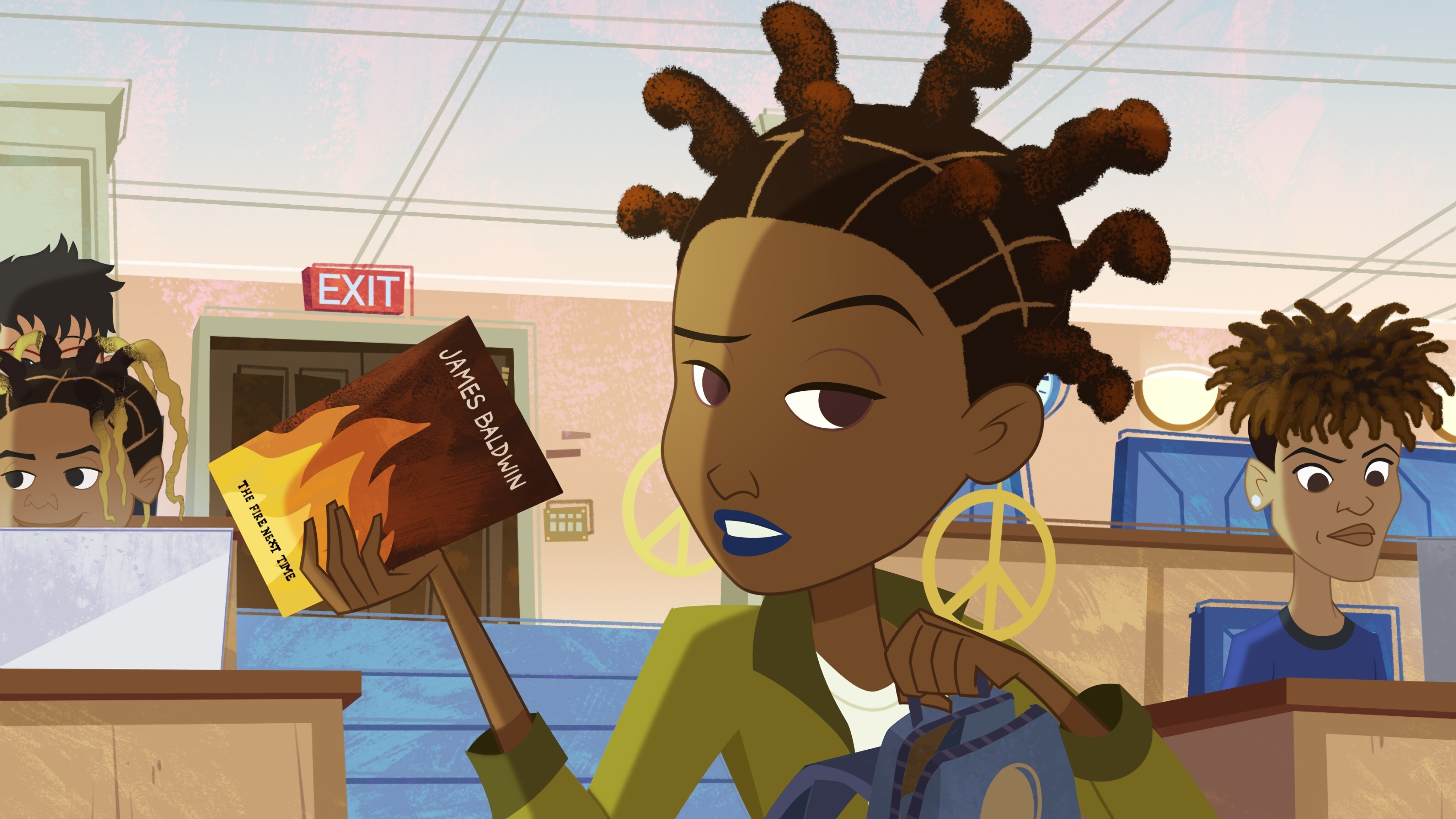 Cast Of The Proud Family Louder And Prouder Kareem Episode 7 - "When You Wish Upon a Roker" | Disney Plus Press