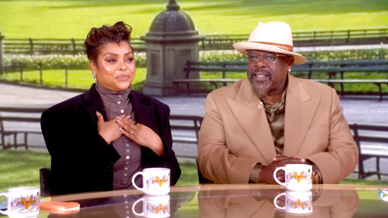 Actors Taraji P. Henson and Cedric The Entertainer.